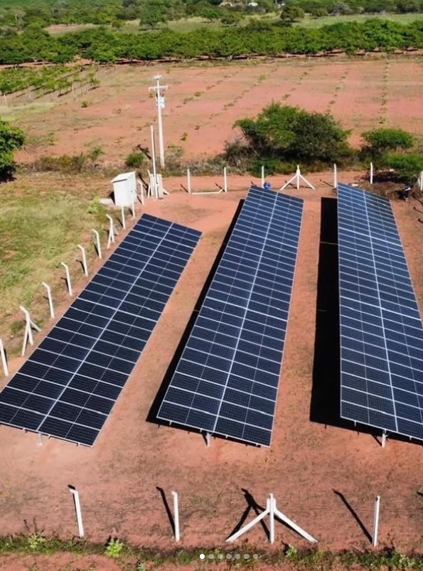 Usina solar Severiano Melo RN - geração em grande escala